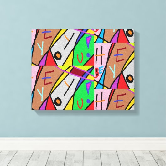 HEY! LEINWANDDRUCK (Insitu (Holzboden))