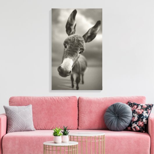 Hey Leinwanddruck (Insitu (Wohnzimmer))