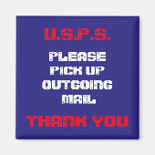 Hey, Letter Carrier Magnet (Vorne)