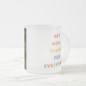 Hey Mama, danke für alles Foto Tasse Geschenk (VorderseiteRechts)