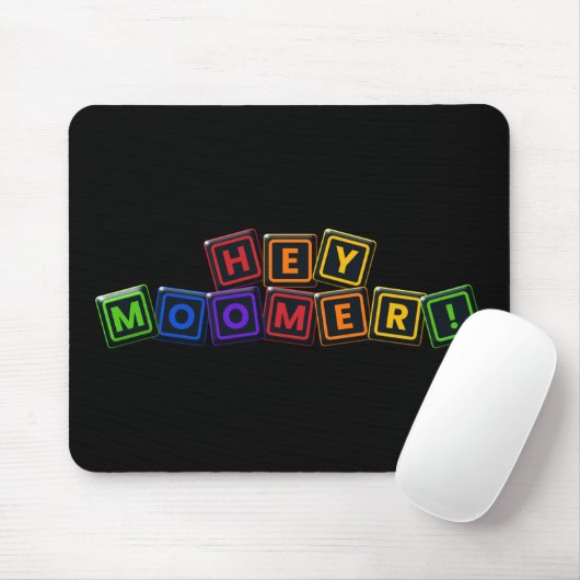 Hey Moomer! Mousepad (Mit Mouse)