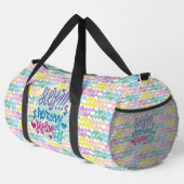 HEY!!! NO MONEY YES LOVE(LOVELY) BY MASANSER DUFFLE BAG (Rechte Ecke)