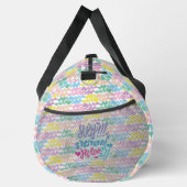 HEY!!! NO MONEY YES LOVE(LOVELY) BY MASANSER DUFFLE BAG (Rechts)