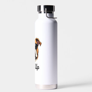 Hey Paws Up Vintage Bulldog mit Sonnenbrille Lusti Trinkflasche