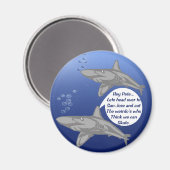 Hey Pete Magnet (Vorderseite/Rückseite)