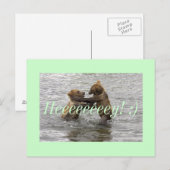 Hey! Postkarte (Vorne/Hinten)