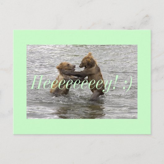 Hey! Postkarte (Vorderseite)