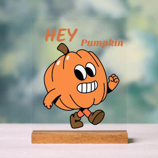 Hey Pumpkin Acrylschild (Neutral)
