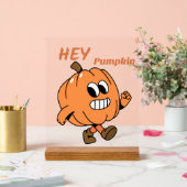 Hey Pumpkin Acrylschild (Hochzeit)