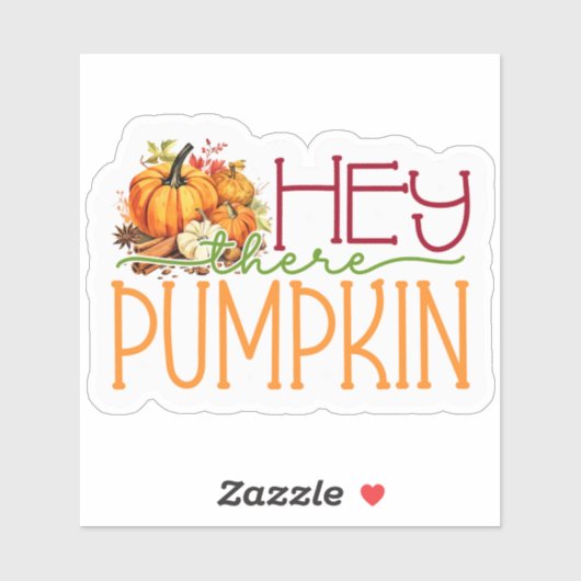 Hey, Pumpkin! Aufkleber (Blatt)