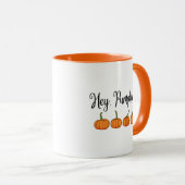 Hey, Pumpkin Color Combo Tasse (VorderseiteRechts)