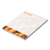 'Hey Pumpkin' Fall Message Notepad Notizblock (Rotiert)