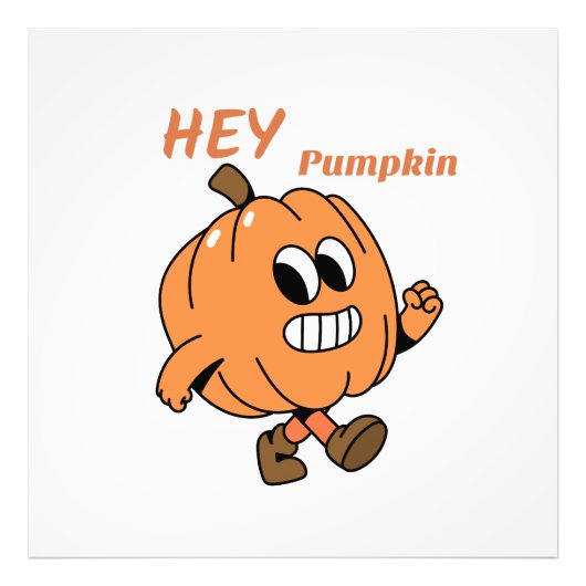 Hey Pumpkin Fotodruck (Vorne)