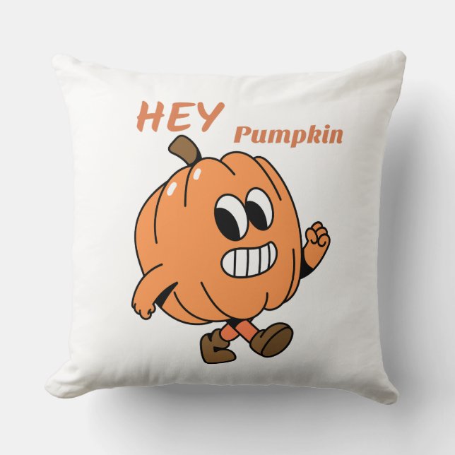 Hey Pumpkin Kissen (Vorderseite)