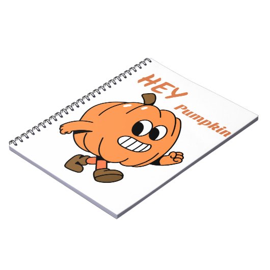 Hey Pumpkin Notizblock (Linke Seite)