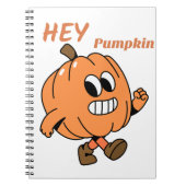 Hey Pumpkin Notizblock (Vorderseite)