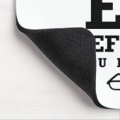 Hey Ref bist du Blind Mousepad (Ecke)