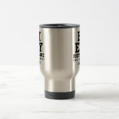 Hey Ref bist du Blinder Funny Referent Reisebecher (Mittel)