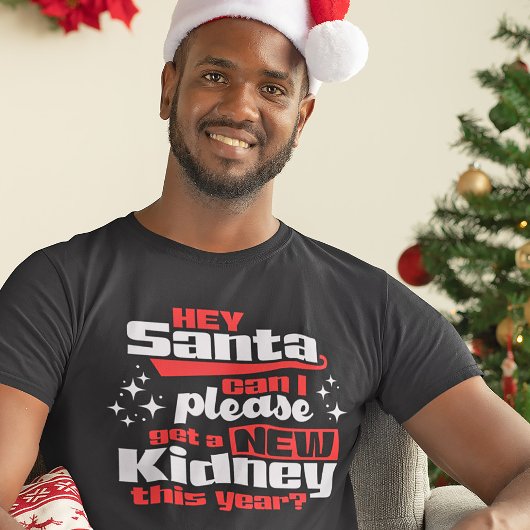 Hey Santa, kann ich mir bitte eine neue Niere beso T-Shirt
