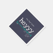 Hey Scale Heyy Funny Serviette (Ecke)