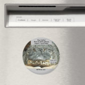 Hey, Scheiße! Rub mir bitte den Bauch. Spaß Magnet (In Situ (Geschirrspüler))