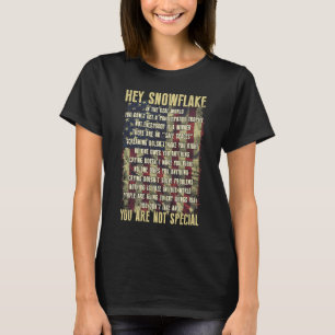 Hey, Schneeflocke in der realen Welt bekommt man n T-Shirt