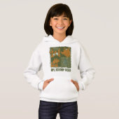 Hey Scooby-Doo Tribal Square Grafik Hoodie (Vorne ganz)