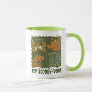 Hey Scooby-Doo Tribal Square Grafik Tasse