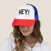 hey Shirt Truckerkappe (Beispiel)