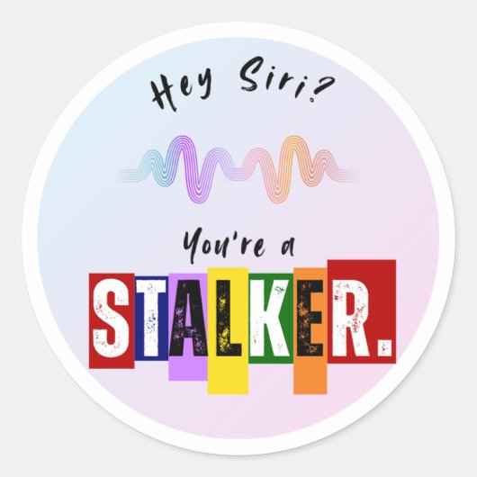 Hey Siri? Sticker (Vorderseite)