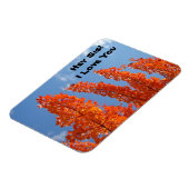 Hey Sis! I Liebe Sie flexible Magnete Herbstbaumen (Linke Seite)