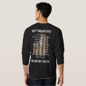 Hey Snowflake Du bist nicht etwas Besonderes Ameri Sweatshirt (Schwarz voll)