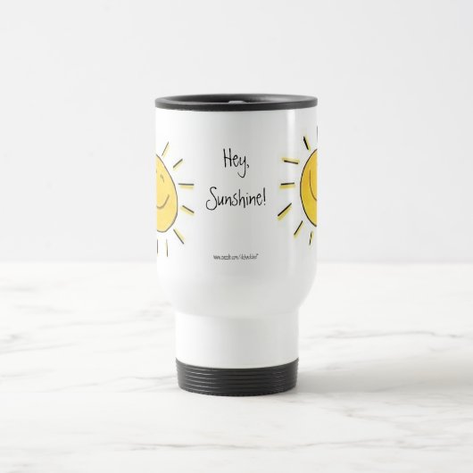 Hey, Sunshine! Mug Reisebecher (Mittel)
