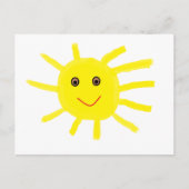 Hey Sunshine Postkarte (Vorderseite)