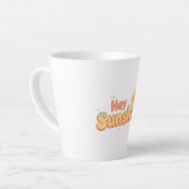 "Hey Sunshine" with Smiling Sun Milchtasse (Linke Ecke)