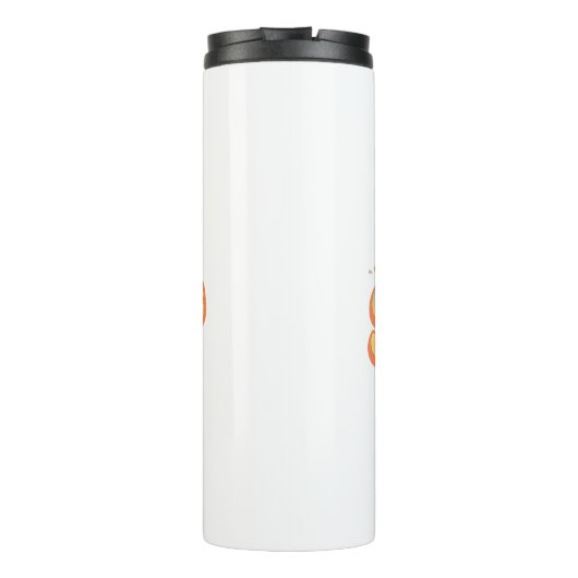 "Hey Sunshine" with Smiling Sun Thermosbecher (Rückseite)