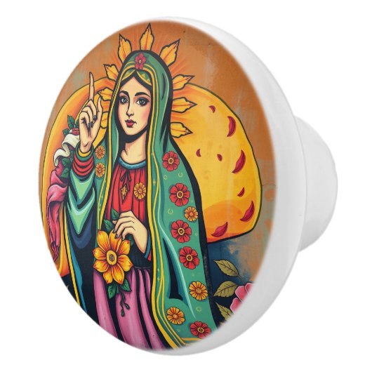 Hey, Taco Lover artsy unique Ceramic Pull Keramikknauf (Rechts)