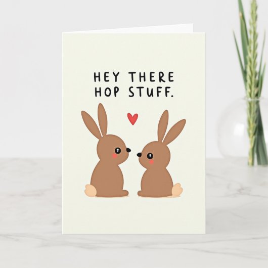 Hey There Hop Stuff Karte (Vorderseite)