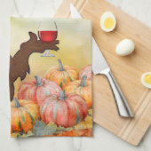 „Hey There Pumkin“-Küchenhandtuch Geschirrtuch (Viertel Falte)