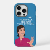 Hey, Trainwrack. iPhone Hülle (Rückseite)
