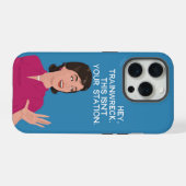 Hey, Trainwrack. iPhone Hülle (Rückseite (Horizontal))