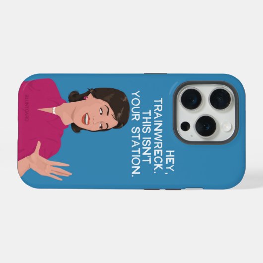 Hey, Trainwrack. iPhone Hülle (Rückseite (Horizontal))