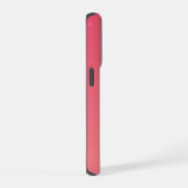 Hey Trainwreck! Hintergrund mit rosa Farbverlauf. iPhone Hülle (Rechte Seite)