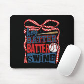 Hey Tter Tter Swing Sell Coquette Bow Mousepad (Mit Mouse)
