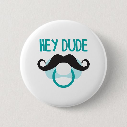 Hey Typ Button (Vorderseite)