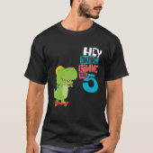 Hey Typ Gib mir fünf hoch T-Shirt (Vorderseite)
