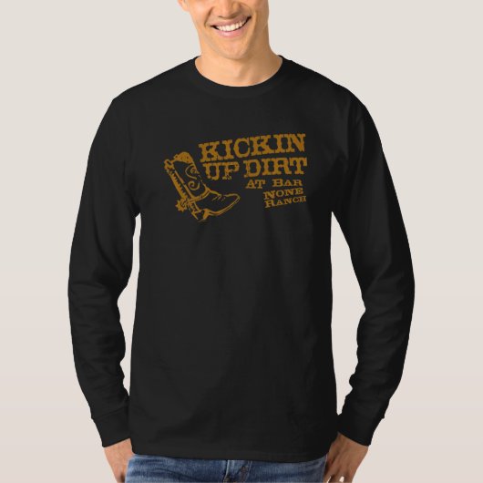 Hey Typ Kickin Up Dirt T-Shirt (Vorderseite)