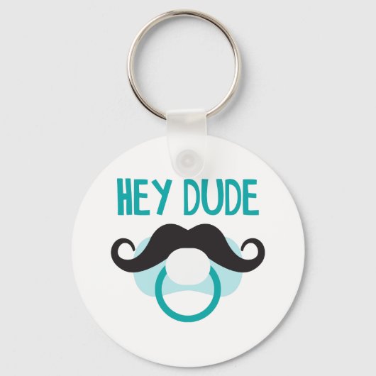 Hey Typ Schlüsselanhänger (Vorderseite)