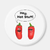 Hey, verdammt noch mal! Chilies Magnet (Vorne)