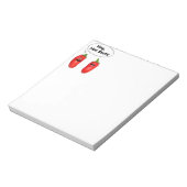 Hey, verdammt noch mal! Chilies Notizblock (Rotiert)